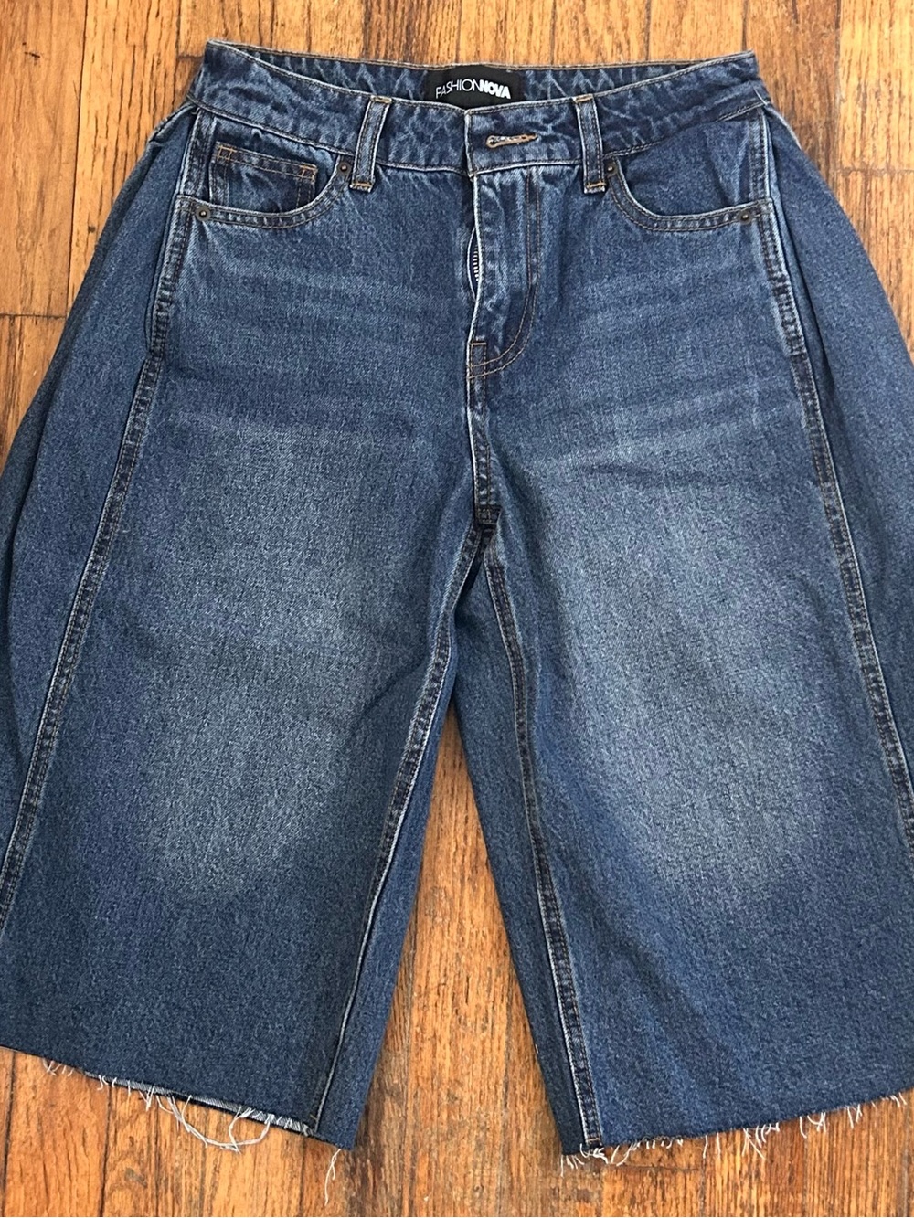 Fashion Nova Blue Denim Jorts